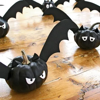Más ideas para decorar calabazas en Halloween | Decoideas.Net
