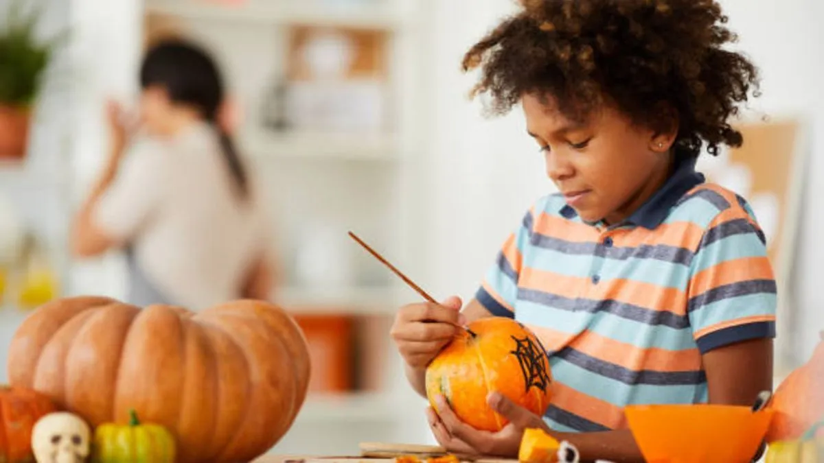 Ideas para decorar las calabazas de Halloween con los niños
