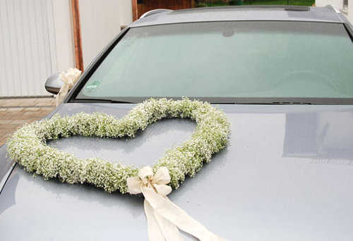 Ideas para decorar el coche de novios | Web de la Novia