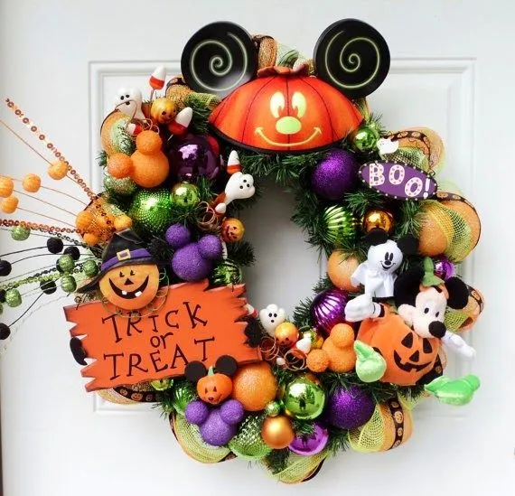 Ideas de cómo decorar una puerta en halloween ~ Solountip.com
