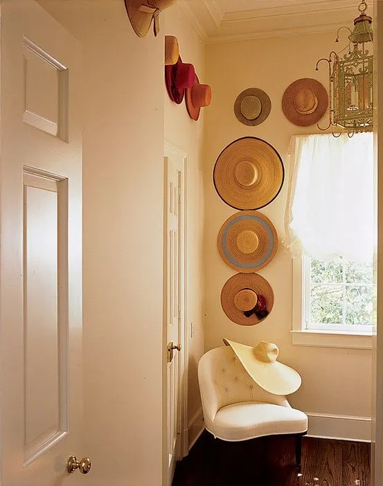 Ideas para decorar con sombreros - Decoración Hogar, Ideas y Cosas ... Ideas para decorar con sombreros - Decoración Hogar, Ideas y Cosas ...