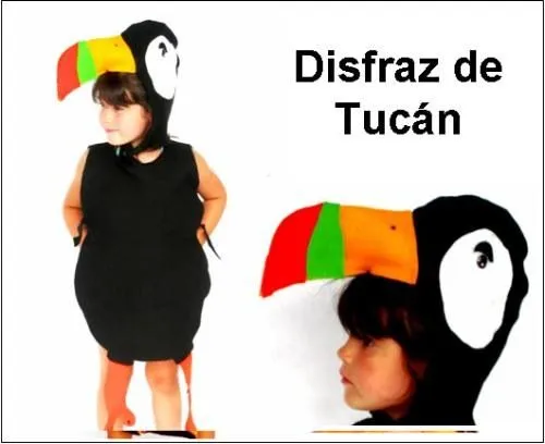Ideas para un disfraz de Tucán