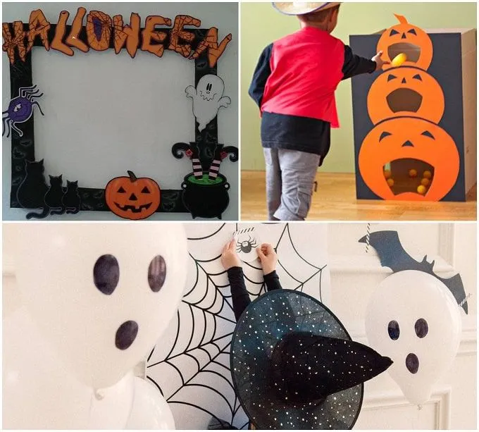 Ideas Fiesta Infantil Halloween para Niños con Decoración Sencilla y Casera