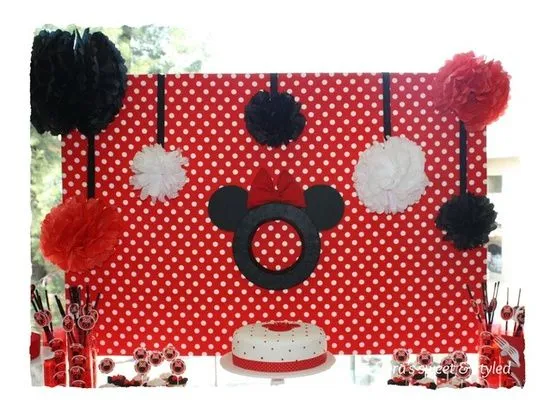 IDEAS PARA FIESTAS : Ideas para fiesta de Mickey y de Minnie.