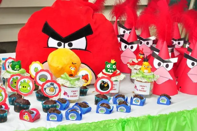 Ideas para tus Fiestas Infantiles: Más ideas para fiesta Angry Birds
