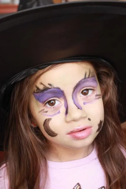 Ideas Halloween- Maquillaje para niños – Bruja avería - Paperblog