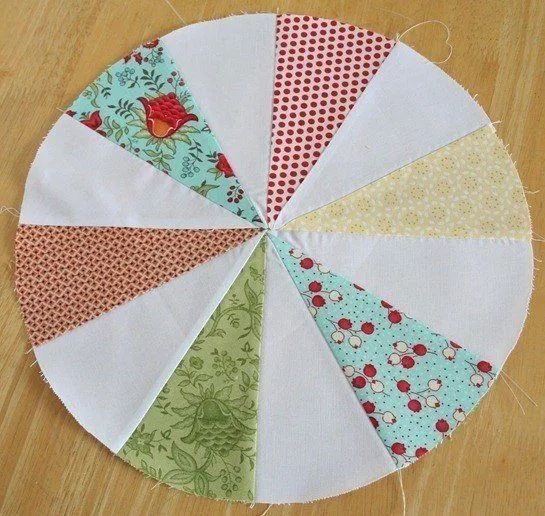 Ideas para el hogar: Bean Bag coser patchwork "Almohadones redondos"