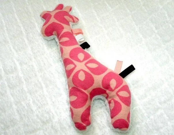 Ideas para el hogar: Costura de peluche "Girafa" moldes
