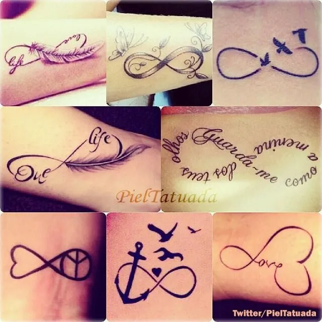 Varios tatuajes "Infinito". pic.twitter.com/SKcfP2FaRm | Tatuajes ...