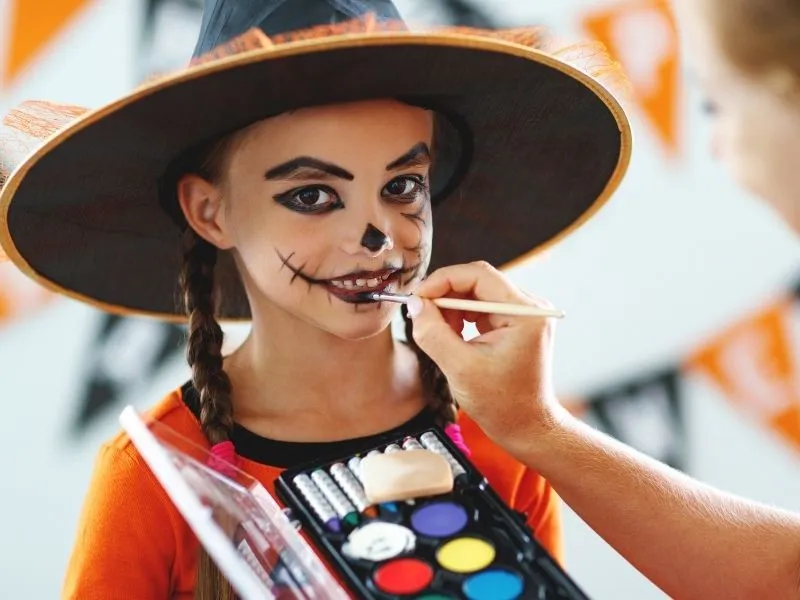 Ideas de maquillaje de Halloween para niños... ¡fáciles y terroríficas!