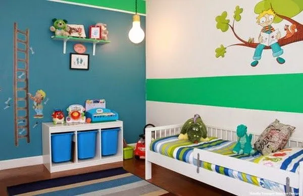 Ideas para pintar un dormitorio infantil - Dormitorios colores y ...