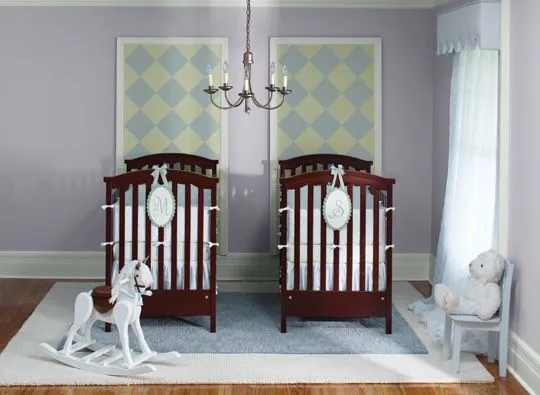 Ideas para pintar una habitación de bebés gemelos | DECORACIÓN BEBÉS