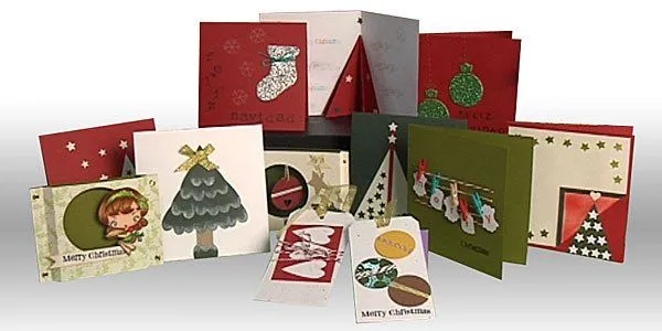 Ideas de postales de Navidad para niños