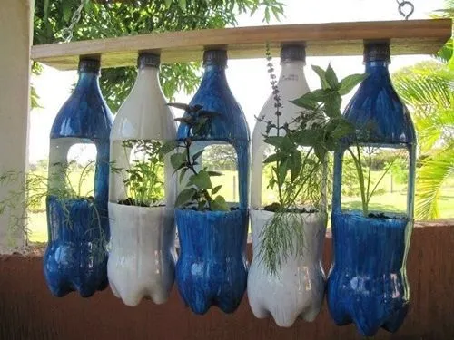 Ideas para reciclar en casa (y hacer macetas con botellas, latas y ...
