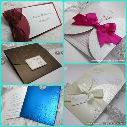 Ideas de tarjetas de invitación para el matrimonio - Paperblog
