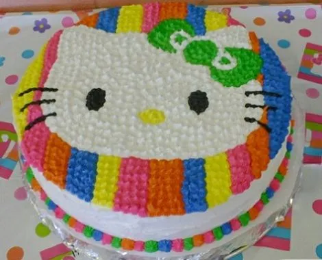 Ideas para tu tarta de Hello Kitty