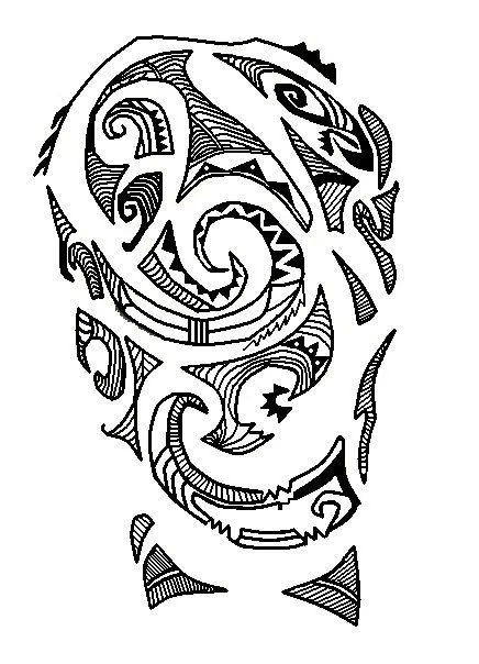 Ideas para tu tattoo: Tatuaje maorí