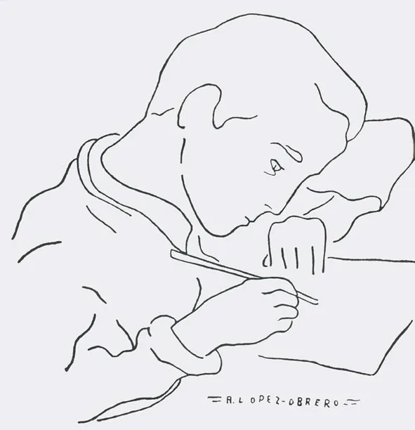 Un niño escribiendo - Imagui