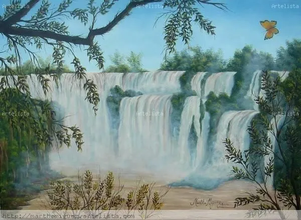 Iguazú...Paraíso Argentino Martha Miguez - Artelista.com
