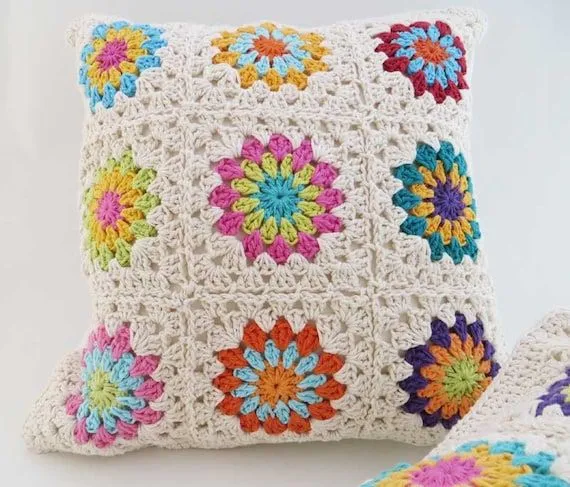 Hacer cojines tejidos crochet - Imagui