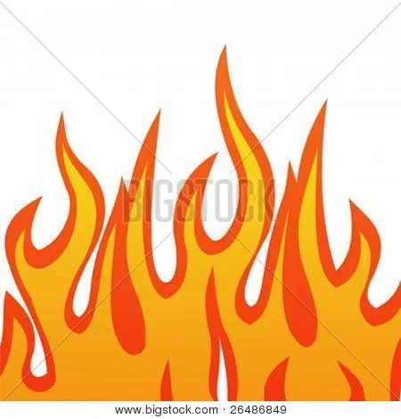 Ilustração em vetor de um fogo chamas Bancos de Vetores & Bancos ...