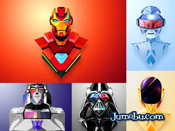 Ilustraciones para Descargar de SuperHéroes en Photoshop | Jumabu ...