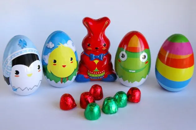 Ilustraciones y Packaging para Huevos de Pascua | Acadacual Diseño