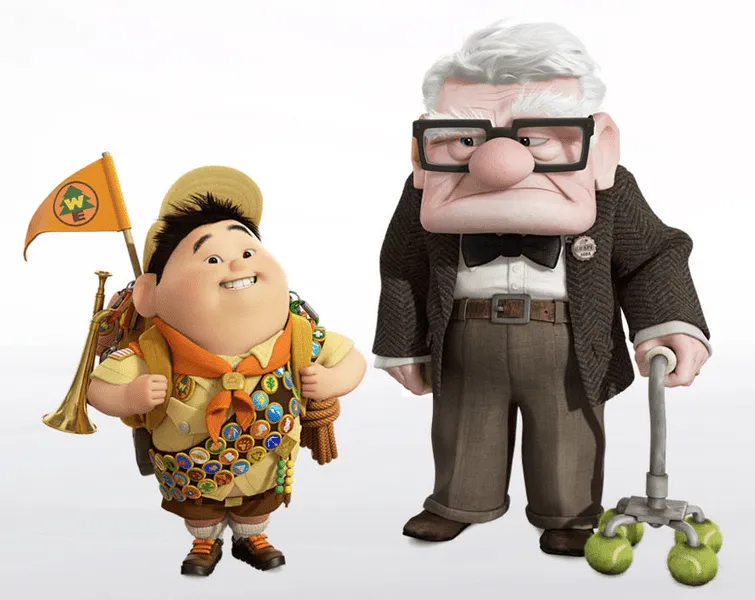 Image - Carl and russell.png - Pixar Wiki - Disney Pixar Animation ...