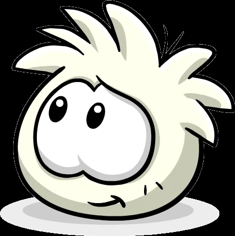 Image - White PuffleSmile.png - Club Penguin Wiki - The free ...