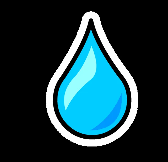 Imagen - 641px-Water Droplet Pin.png - Club Penguin Wiki