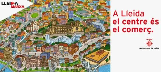 Nueva imagen para campaña de promoción de comercio de Lleida ... Nueva imagen para campaña de promoción de comercio de Lleida ...