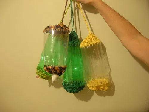 Imagen carteritas a crochet reciclando botellas pet - grupos ...