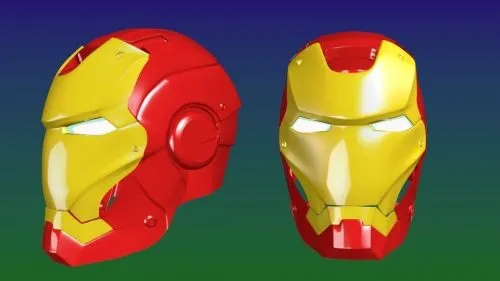 Imagen Casco de Iron Man Blender 2. 6 - Software libre - grupos ...