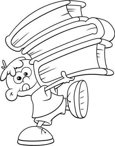 Dibujos animados de libros para colorear - Imagui Dibujos animados de libros para colorear - Imagui
