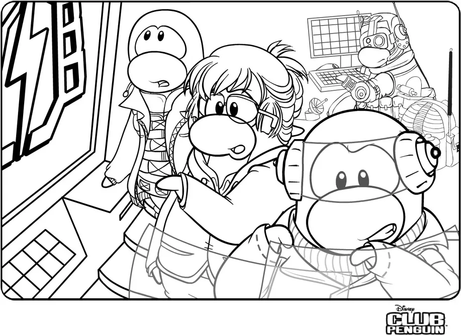 Dibujos Para Colorear De Club Penguin | Coloring Pages Blog Dibujos Para Colorear De Club Penguin | Coloring Pages Blog