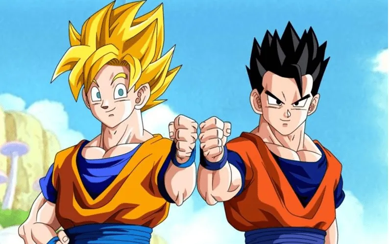 Goku y gohan - Imagui
