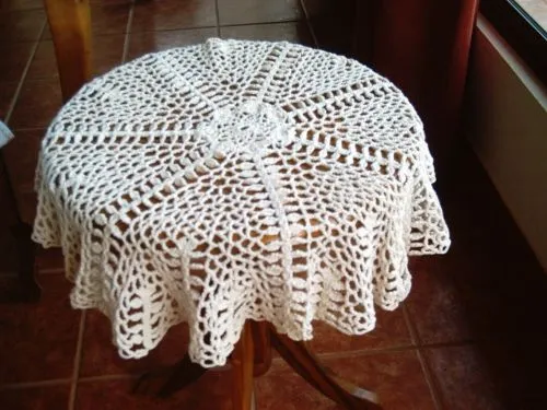 Imagen mantel redondo crochet - grupos.emagister.com