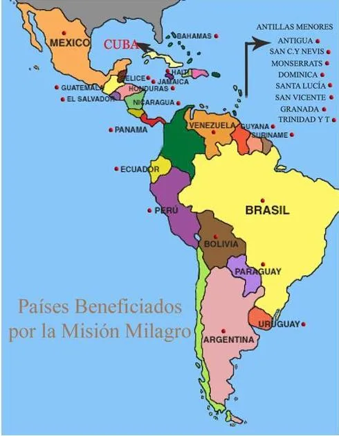 Mapa del continente americano en español - Imagui