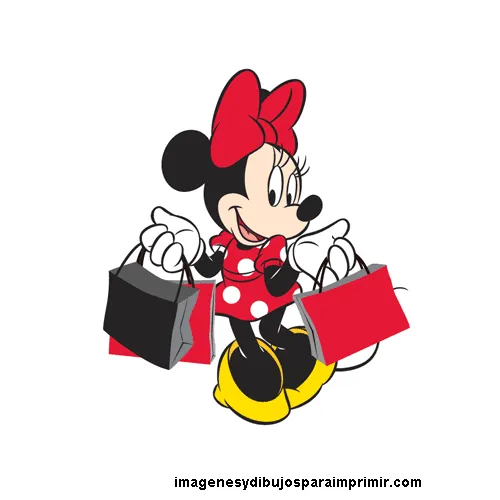 Imagen de minnie mouse-Imagenes y dibujos para imprimir