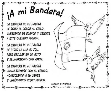 Dibujos Para Cartelera Dia De La Bandera | Efemérides en imágenes ...