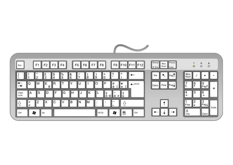 Imagen teclado - Imágenes Para Imprimir Gratis - Img 27204