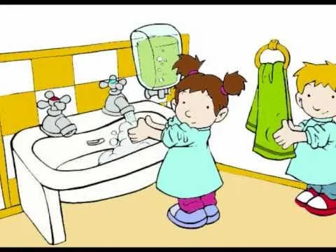 Dibujo higiene personal niños - Imagui
