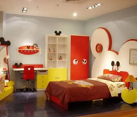 Decoración e Ideas para mi hogar: 7 dormitorios al estilo Mickey Mouse