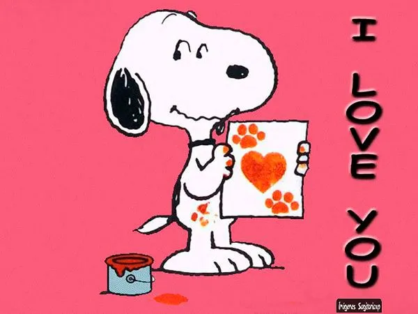 Snoopy amor y amistad - Imagui