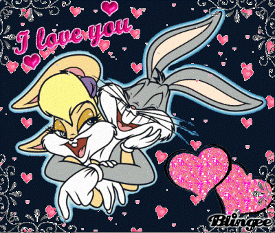 Imágenes de amor de Bugs Bunny y Lola Bunny