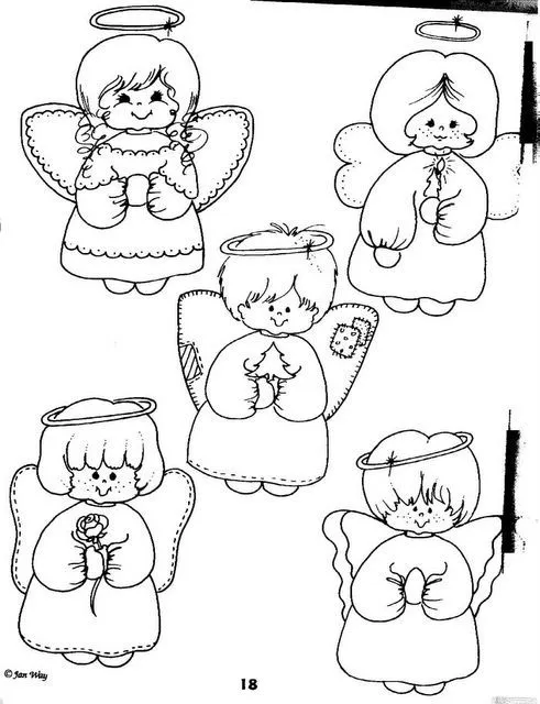 Imagenes De Angeles Para Colorear E Imprimir Imagenes De Angeles Para Colorear E Imprimir