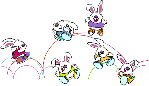 Conejos gifs animados - Imagui