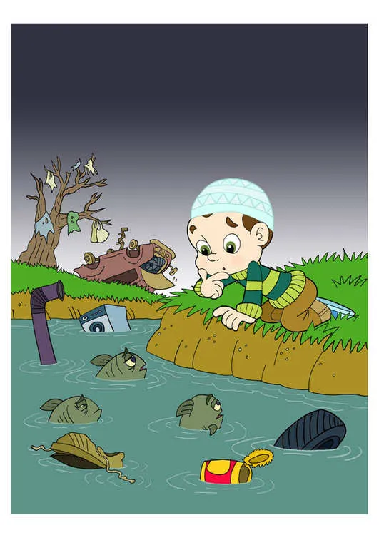 Imágenes de contaminación ambiental animados - Imagui