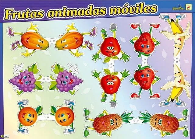 Imagenes animadas de frutas y verduras - Imagui