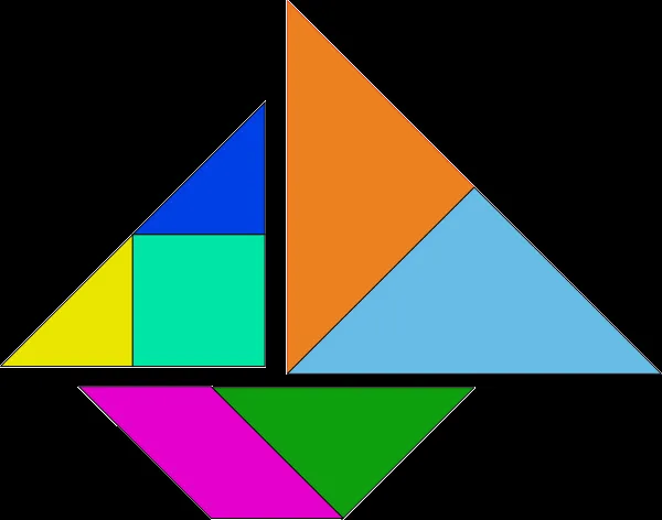 Dibujos del tangram - Imagui
